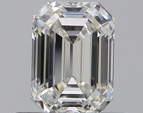 0.51 carat I-VVS1 Natūralus Emerald Deimantas (1)