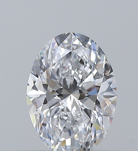 0.4 carat D-VVS2 Natūralus Oval Deimantas (1)