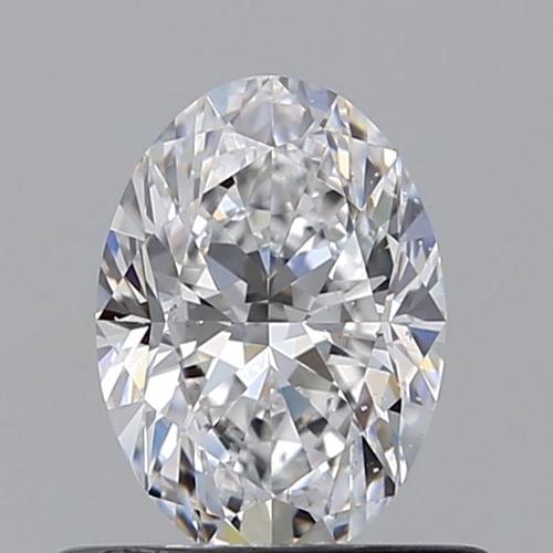0.6 carat D-SI1 Natūralus Oval Deimantas (1)