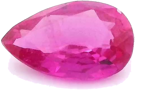 0.35 carat RED Pear Rubinas (1)
