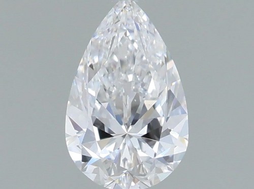 0.7 carat D-VS2 Natūralus Pear Deimantas (1)