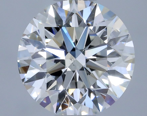 0.59 carat F-SI1 Excellent cut Natūralus Round Deimantas (1)