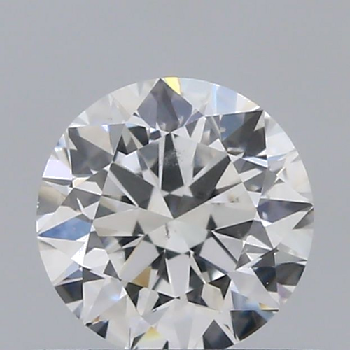 0.5 carat F-SI1 Excellent cut Natūralus Round Deimantas (1)