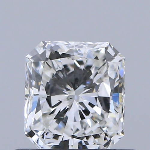 0.5 carat F-VS2 Natūralus Radiant Deimantas (1)