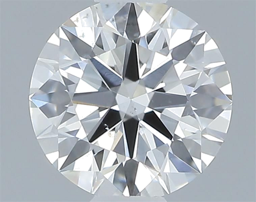 0.41 carat E-SI1 Excellent cut Natūralus Round Deimantas (1)