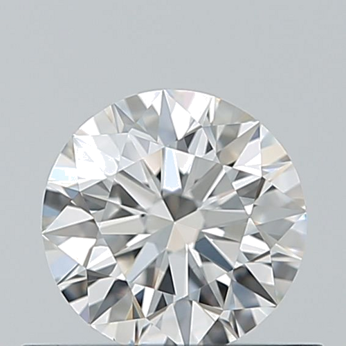 0.51 carat F-VVS1 Excellent cut Natūralus Round Deimantas (1)