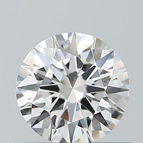 0.58 carat F-VVS1 Excellent cut Natūralus Round Deimantas (1)