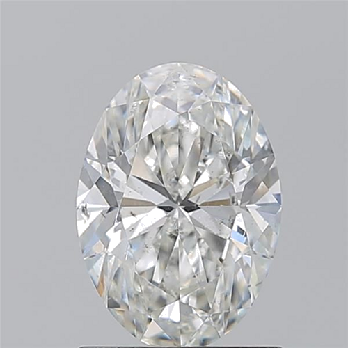 1.2 carat G-SI2 Natūralus Oval Deimantas (1)