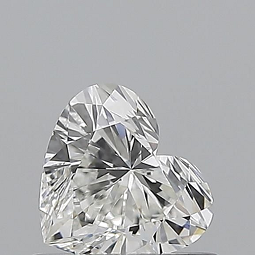 0.61 carat G-VVS2 Natūralus Heart Deimantas (1)