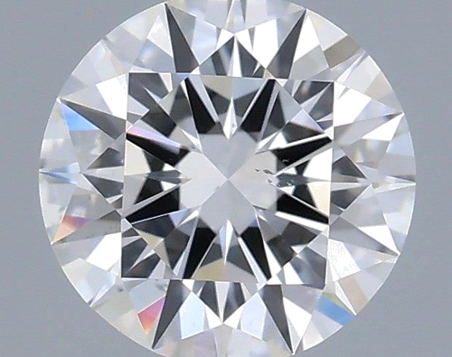 0.55 carat F-SI1 Excellent cut Natūralus Round Deimantas (1)