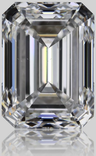 1.01 carat E-VS2 Natūralus Emerald Deimantas (1)