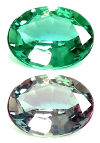 0.17 carat GREEN Oval Alexandrite (1)
