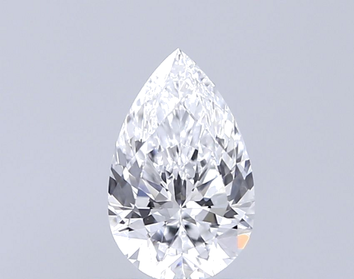 0.51 carat D-IF Natūralus Pear Deimantas (1)
