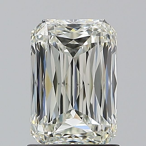 1.3 carat K-VS2 Natūralus Radiant Deimantas (1)