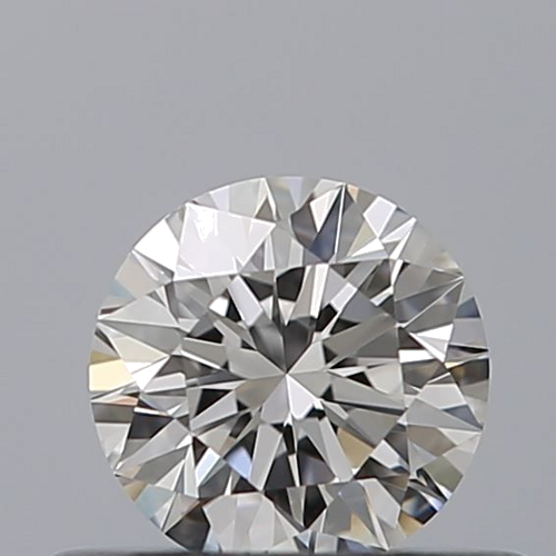 0.37 carat F-VVS1 Excellent cut Natūralus Round Deimantas (1)