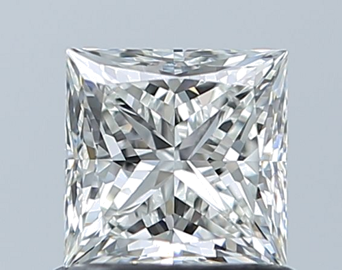 0.91 carat H-VVS2 Natūralus Princess Deimantas (1)