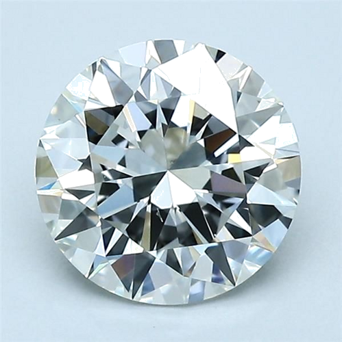 2.03 carat H-VS2 Excellent cut Natūralus Round Deimantas (1)
