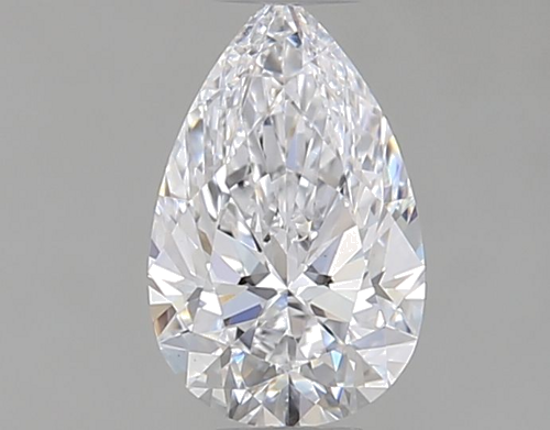 0.51 carat D-VS1 Natūralus Pear Deimantas (1)