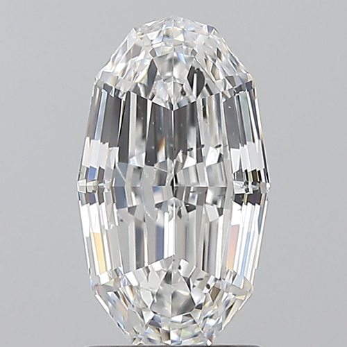 2.01 carat D-SI2 Natūralus Oval Deimantas (1)