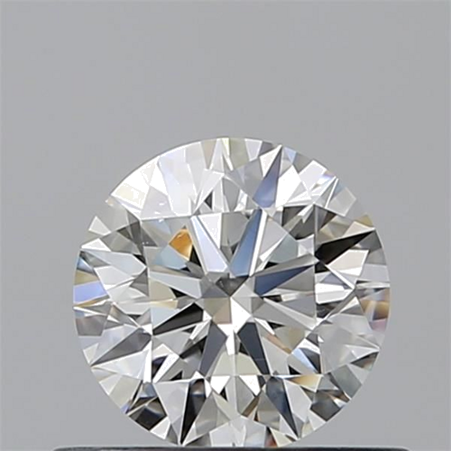 0.51 carat I-SI1 Excellent cut Natūralus Round Deimantas (1)