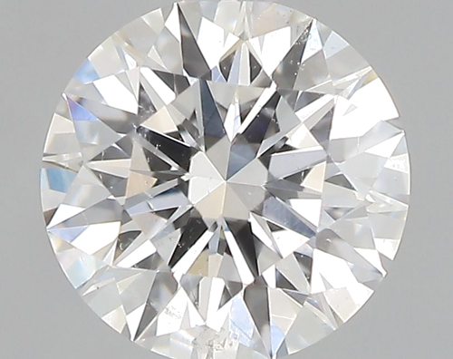 0.56 carat F-SI2 Excellent cut Natūralus Round Deimantas (1)