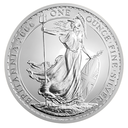 1 oz Britannia 2006 Великобритания PROOF сребърна монета (1)