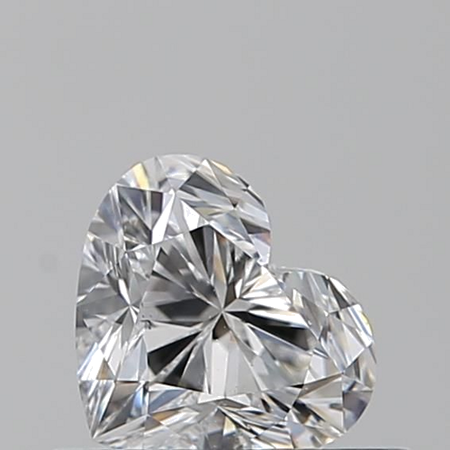 0.52 carat D-SI1 Natūralus Heart Deimantas (1)