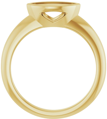 Sužadėtuvių Žiedas „Bezel-Set Solitaire“ 10k yellow gold Marquise 9.5mm x 5mm (2)