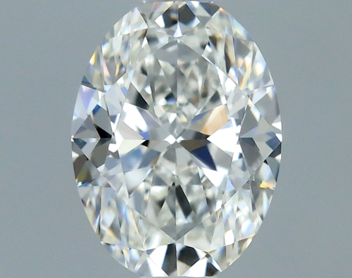 0.4 carat G-VVS2 Natūralus Oval Deimantas (1)