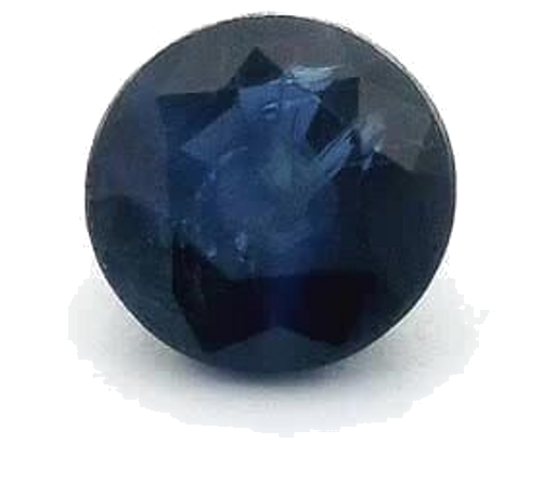 0.55 carat BLUE Round Safyras (1)