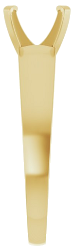 Sužadėtuvių Žiedas „Solitaire“ 585 Geltonojo Aukso Round 8mm (4)