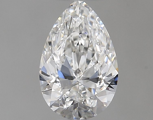 0.3 carat G-VVS2 Natūralus Pear Deimantas (1)