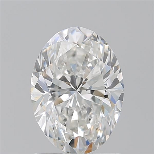 1.5 carat G-SI1 Natūralus Oval Deimantas (1)