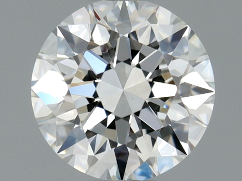 0.5 carat F-VVS2 Excellent cut Natūralus Round Deimantas (1)