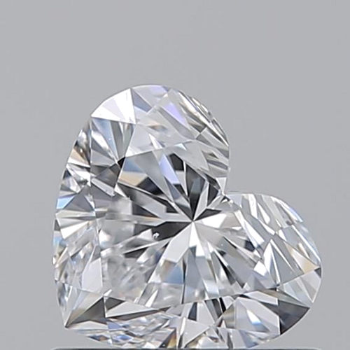 0.7 carat D-VS2 Natūralus Heart Deimantas (1)