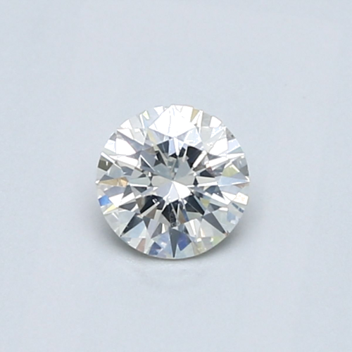 0.39 carat I-SI2 Very Good cut Natūralus Round Deimantas (1)