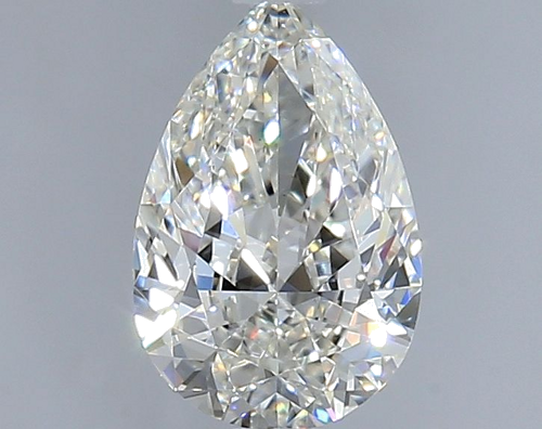 0.9 carat H-VS2 Natūralus Pear Deimantas (1)