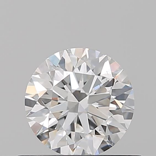 0.51 carat F-SI1 Excellent cut Natūralus Round Deimantas (1)