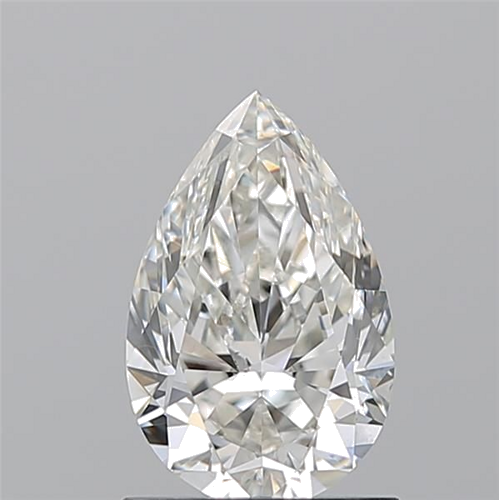 1.2 carat H-SI1 Natūralus Pear Deimantas (1)