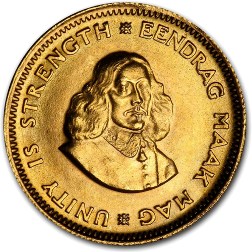 Южна Африка Златна монета от 1 ранд (2)