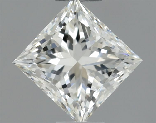 0.38 carat J-VVS2 Natūralus Princess Deimantas (1)