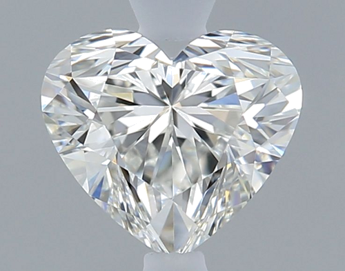 0.4 carat H-VVS1 Natūralus Heart Deimantas (1)