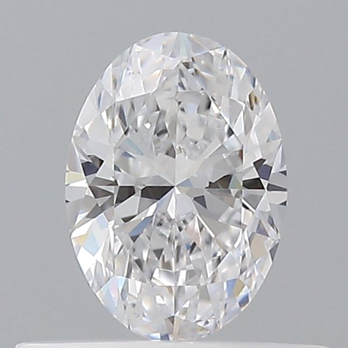0.41 carat D-VVS1 Natūralus Oval Deimantas (1)