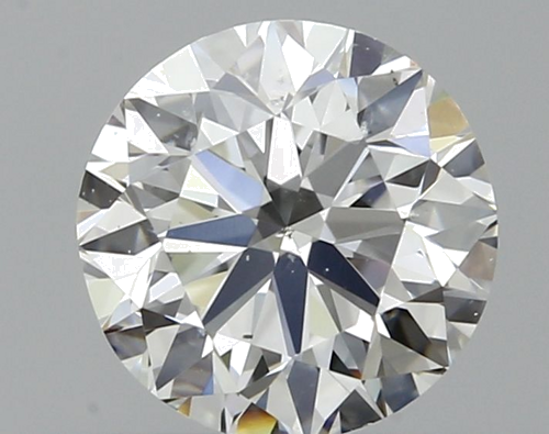 0.5 carat F-SI1 Very Good cut Natūralus Round Deimantas (1)