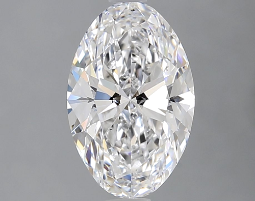 1.7 carat D-SI1 Natūralus Oval Deimantas (1)