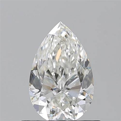 0.7 carat H-VS2 Natūralus Pear Deimantas (1)