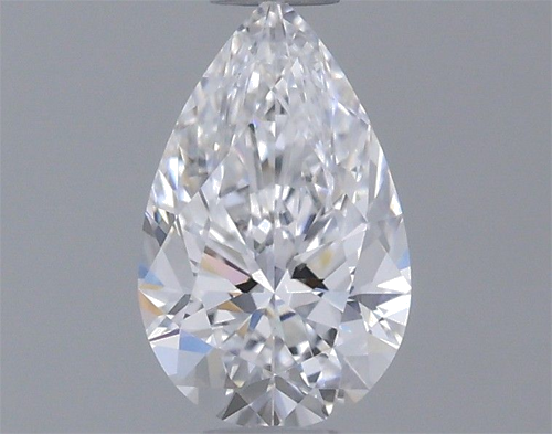 0.38 carat D-VVS1 Natūralus Pear Deimantas (1)