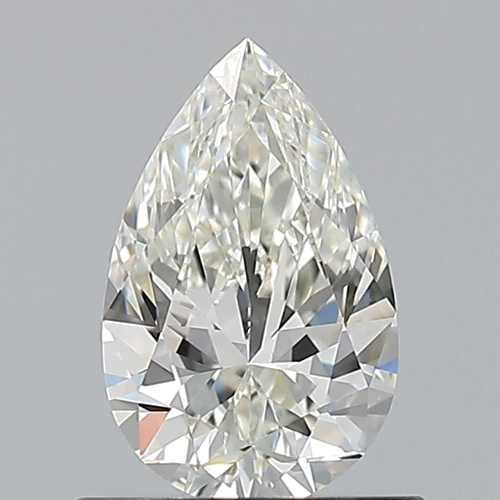 0.7 carat I-VVS1 Natūralus Pear Deimantas (1)