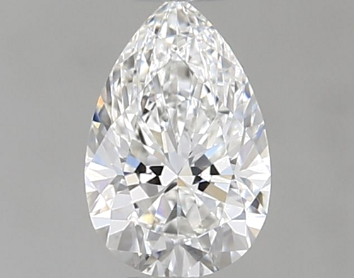 0.35 carat F-VS1 Natūralus Pear Deimantas (1)