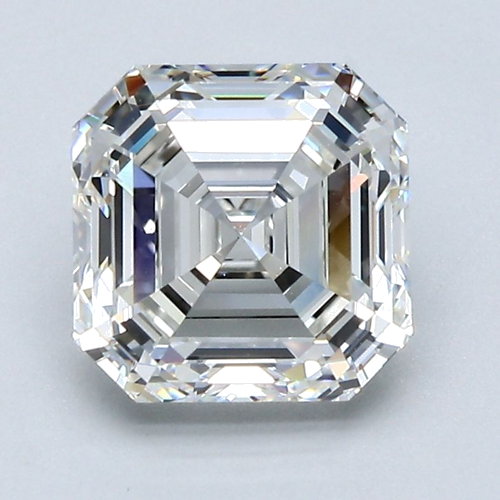 2.5 carat G-VVS2 Natūralus Asscher Deimantas (1)